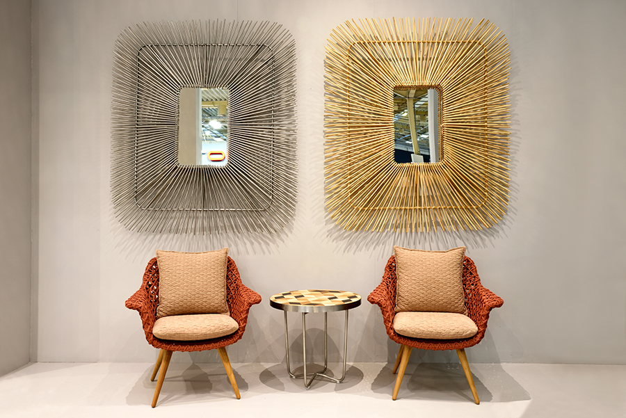 ATHINA Lounge Chair & MASK Mirrors